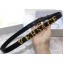 Versace Width 2cm Leather Belt with Barocco Logo