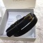 Versace Width 2cm Leather Belt with Barocco Logo