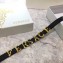 Versace Width 2cm Leather Belt with Barocco Logo