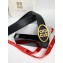 Givenchy Width 3.5cm Leather Belt with 4G Buckle Black