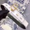 Dior Width 4.5cm 30 Montaigne Calfskin Belt White/Gold
