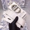 Dior Width 4.5cm 30 Montaigne Calfskin Belt White/Silver