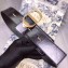 Dior Width 4.5cm 30 Montaigne Calfskin Belt Black/Gold