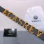 Versace Width 4cm Leather Belt with Barocco Logo