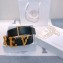 Versace Width 4cm Leather Belt with Barocco Logo