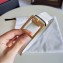 Givenchy Width 3cm Leather Belt White with Double G Buckle