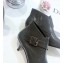 Dior Heel 4.5cm Swing Ankle Boots Gray with Buckle 2019
