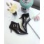 Dior Heel 4.5cm Swing Ankle Boots Black with Buckle 2019