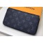 Louis Vuitton Zippy Wallet Monogram Eclipse Canvas