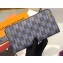 Louis Vuitton Zippy Wallet Damier LV Pop Blue