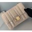 Fendi Geometric Glossy Vintage Suede and Leather Kan U Medium Bag Beige 2019