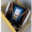 Fendi Geometric Glossy Vintage Suede and Leather Kan U Medium Bag Multicolor Black 2019