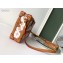 Louis Vuitton Petite Malle Bag Catogram Brown/White 2019