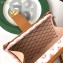 Louis Vuitton Petite Malle Bag Catogram Brown/White 2019