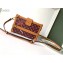 Louis Vuitton Petite Malle Bag Catogram Brown 2019
