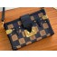 Louis Vuitton Petite Malle Bag Damier Tressage Black M53253 2019