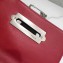 Prada Cahier Studded Calf Leather Bag 1BL004 Black/Red 2018