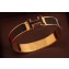 Hermes Clic H Narrow Bracelet Black/Yellow Gold