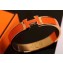 Hermes Clic H Narrow Bracelet Orange/Yellow Gold