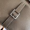 Hermes Halzan Togo Calfskin Leather Bag Dark Grey