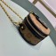 Louis Vuitton Petite Boite Chapeau Necklace M68577 Monogram Reverse Canvas 2019