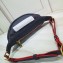 Louis Vuitton Monogram Empreinte Embossed Bumbag Bag Navy Blue 2019