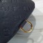 Louis Vuitton Monogram Empreinte Embossed Bumbag Bag Navy Blue 2019