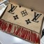 Louis Vuitton Logomania Duo Scarf M73886 Beige 39x180cm 2019