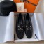 Hermes Calfskin Loafers Black