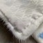 Louis Vuitton Monogram Constellation Fur Scarf MP2439 180x25cm White 2019