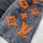 Louis Vuitton Monogram Constellation Fur Scarf MP2439 180x25cm Gray 2019