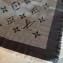 Louis Vuitton Neo Natté Monogram Shawl Scarf 140x140cm M73677 2019