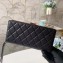 Chanel Classic Pouch Clutch Bag 70528 in Grained Calfskin Black/Gold