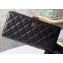 Chanel Classic Pouch Clutch Bag 70528 in Lambskin Black/Gold