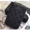 Chanel Clutch with Chain Phone Bag 70655 in Grained Calfskin Black/Gold