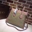 Gucci Ramble Layered GG Canvas Medium Tote Bag 370822 Nude Pink