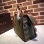 Gucci Ramble Layered GG Canvas Medium Tote Bag 370822 Brown