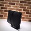 Gucci Signature Leather Soft Slim Messenger Bag 473882 Black