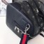 Gucci GG Black Carry-on Duffle Bag 474131 Tiger Print