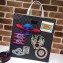 Gucci GG Supreme Tote Bag 495559 Print