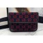 Gucci GG Wool Belt Bag 598181 Dark Blue 2019