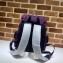 Gucci Small GG Wool Backpack Bag 598184 Dark Blue 2019