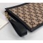 Gucci GG Wool Pouch Clutch Bag 597627 Beige 2019