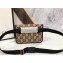 Gucci GG Wool Belt Bag 598181 Beige 2019