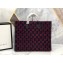 Gucci GG Wool Tote Bag 598169 Dark Blue 2019