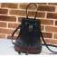 Gucci Leather Web Ophidia Small Bucket Bag 610846 Black