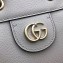 Gucci Leather Web Ophidia Small Bucket Bag 610846 White