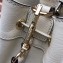 Gucci Leather Web Ophidia Small Bucket Bag 610846 White