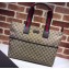 Gucci GG Canvas Diaper Bag 155524 Beige
