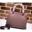 Gucci Leather Bamboo Shopper Small Shoulder Tote Bag 336032 Nude Pink